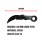 Karambit Táctico Escarabajo de Despliegue Rápido