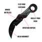 Karambit Táctico Escarabajo de Despliegue Rápido