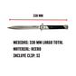 MEGA Navaja Stiletto Tac Force Speed Ster Model